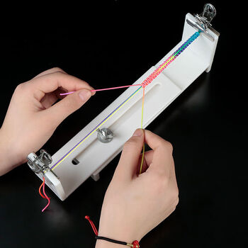 手链编绳固定架手链编织固定神器编织架手工编织材料全套手工工具编绳