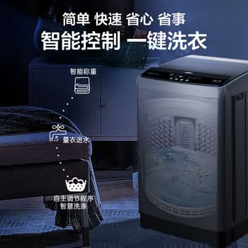 威力（WEILI）波轮洗衣机 10KG全自动直驱变频 大容量智能模糊洗 一级能效洁桶钛金灰XQB100-1929D
