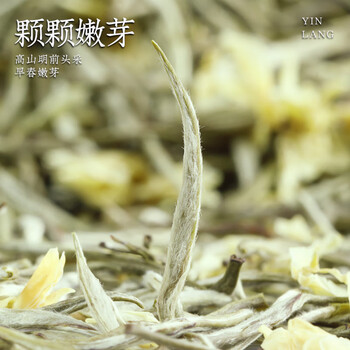 音朗 茶叶 茉莉花茶银针明前新茶特级十窨一提浓香茶叶自己喝罐装70g 音朗 茶叶 茉莉花茶银针明前新茶特级十窨一提浓香茶叶自己喝罐装70g