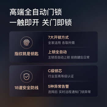 小度智能门锁指纹锁和nfc（小度智能门锁指纹锁怎样,评测感受）