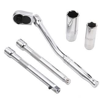 世达(SATA)5件10MM系列火花塞套筒组套 09003 世达(SATA)5件10MM系列火花塞套筒组套 09003