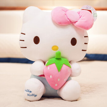 迪士尼(disney)hello kitty毛绒公仔玩偶 凯蒂猫咪哈喽kt布娃娃女生日