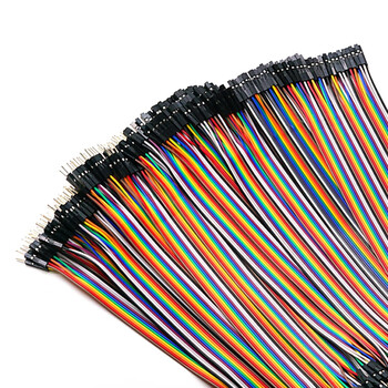 丢石头 杜邦线 公对公50cm 12排 单排40根 彩排线PCB跳线面包板飞线电子连接线 丢石头 杜邦线 公对公50cm 12排 单排40根 彩排线PCB跳线面包板飞线电子连接线