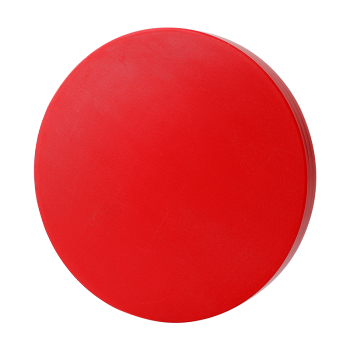 巴輪贝BALUNBEI菜板塑料加厚家用PE圆形菜板厨房粘板案板寿司板 红色 直径35*高5CM