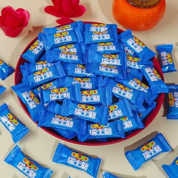 大气长条方块奶糖结婚喜糖年味牛奶糖果年货糖果批发休闲零食 瑞士糖