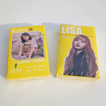 林中鳥 飯lisa周邊jisoo金智秀rose樸彩英照片花海秀black lisa盒裝