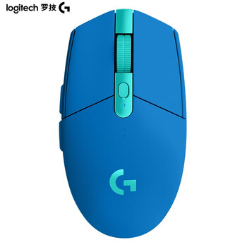 罗技（G）G304 LIGHTSPEED无线鼠标 游戏鼠标 轻质便携 鼠标宏 绝地求生FPS英雄联盟吃鸡 生日礼物 蓝色