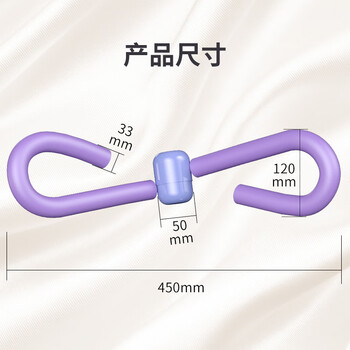 PROIRON普力艾 美腿器夹腿器腿部训练家用健身器材 一代紫色 PROIRON普力艾 美腿器夹腿器腿部训练家用健身器材 一代紫色