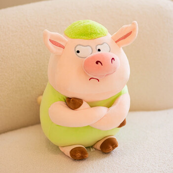 猪猪玩偶可爱生气猪毛绒玩具小猪公仔布娃娃床上睡觉抱