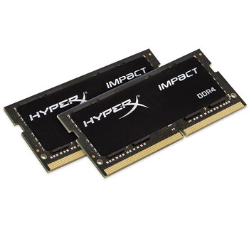 金士顿 (Kingston) FURY 64GB(32G×2)套装 DDR4 3200 笔记本内存条 Impact风暴系列 骇客神条