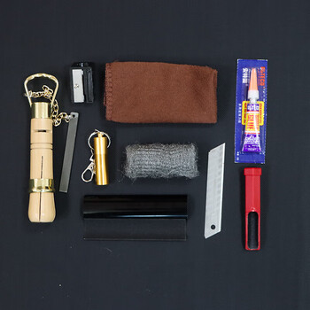 施奥德 球杆修理器 台球杆修理工具套装 球杆皮头安装工具 盒装