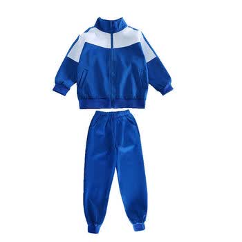 橦华 橦华深圳校服秋冬深圳小学生蓝色春秋季校服初中生外套幼儿园园