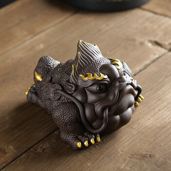 三足紫砂金蟾价格报价行情- 京东