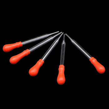 冰禹 滴管玻璃滴管玻璃吸管胶头滴管 滴管附红皮头10cm（10个） BYly-02