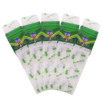 空消热门商品推荐粘蝇彩带粘蝇彩条板粘蝇条贴纸粘蝇子卷灭蝇药苍蝇纸