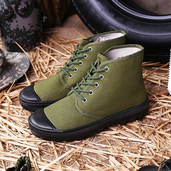 新款解放鞋男工地耐磨迷彩鞋军胶鞋劳保鞋劳动军训鞋子女民工防臭防滑