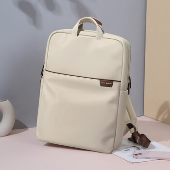 高尔夫（GOLF）双肩包女14/15.6英寸苹果笔记本隐藏手提电脑背包女书包商务出差