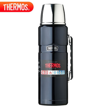 膳魔师（THERMOS）保温壶2000ml大容量高真空不锈钢户外旅行保冷保温瓶SK-2020 蓝色