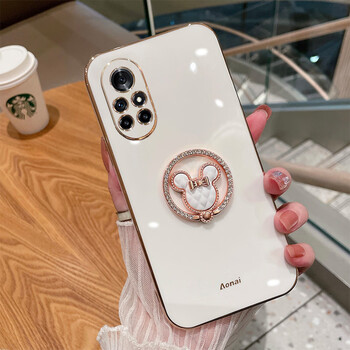 格倍摩适用于华为nova8手机壳jscan00时尚女新款超薄防摔硅胶电镀轻奢