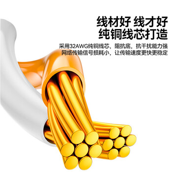 山泽 七类CAT7类扁平网线 万兆网络屏蔽双绞镀金连接线 工程家用电脑宽带成品跳线 黑色10米 CAT-710C 山泽 七类CAT7类扁平网线 万兆网络屏蔽双绞镀金连接线 工程家用电脑宽带成品跳线 黑色10米 CAT-710C