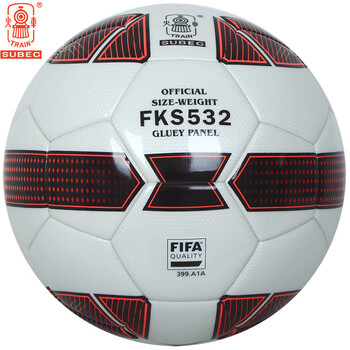 火车头trainzk纤维5号足球fifa足联认证比赛用球耐磨耐踢1号巧克力色