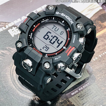 卡西欧casio泥人二代gshock高度温度方位40周年限定学生手表男gw9500