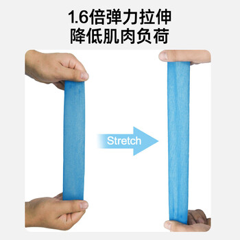 曼迪卡威（Mdikawe）【两盒装】肌肉贴运动胶带肌内效贴胶布运动员专用脚踝绷带蓝