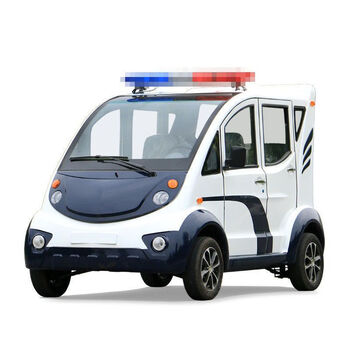 康捷达电动巡逻车四轮物业保安小区校园城管执法成人电瓶景区观光电瓶