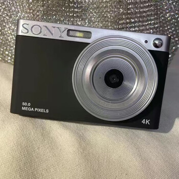 款镜头高清数码照相机ccd卡片机入门级学生旅游摄像机 sony款爵士黑