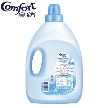 金纺柔顺剂 清新柔顺(3KG+400G)*3瓶 柔软舒适 护形护色