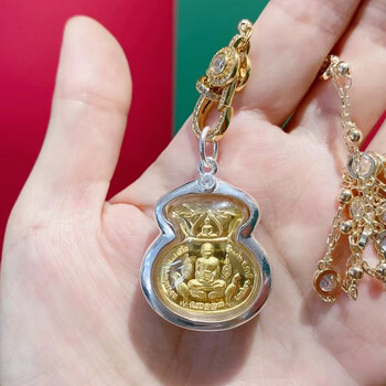 lomuee轻奢 泰国佛牌龙婆瑞 自身项链吊坠外壳泰国特色 瑞爷自身2