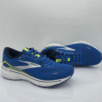 布鲁克斯brooksghost15dna男子缓震透气竞速跑鞋天蓝44