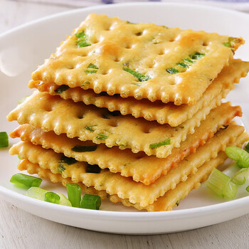 其妙香葱苏打饼干整箱多口味零食早餐办公室休闲食品香葱味香葱味250g