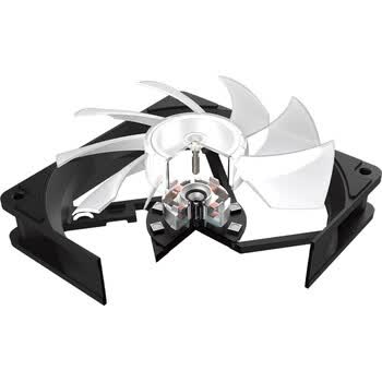 微星（MSI）MAG F120 ARGB WHITE-3RW白色反叶三联包风扇 一线直连微星主板/微星专属灯效