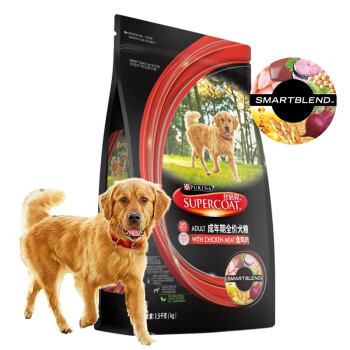 丝倍亮狗粮成犬1.5kg 护肤美毛配方全价犬粮 大中小型犬泰迪贵宾金毛拉布拉多