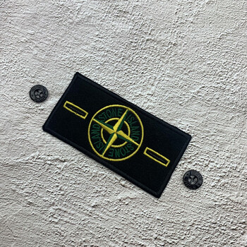 奥蓝斯抖音同款愚人节礼品潮牌stone袖标island石头岛袖章幽灵章diy标