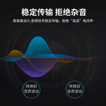 星晗 耳机麦克风二合一转接线 0.32米  3.5mm美标耳机一分二转接头 耳机二合一转接头耳麦分线器