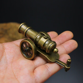 可发射118小钢迫击炮车金1属儿童弹射军事山地模型兵小钢炮炮弹3标靶1