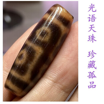 上肯護摩火供天珠‼️西蔵老礦手工伝承護摩火供双虎牙四眼天珠 上肯護摩