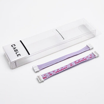 丢石头 PH2.0排线 2.0mm间距 红白排线 电子连接线 端子线 每件两条装 双母头/10cm/5pin