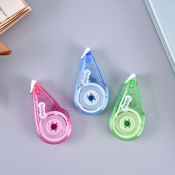 TANOSEE乐如诗 便携装修正带 强吸附力保护盖一体型涂改带改正带修正贴文具套装8m粉蓝绿混色3个TS-CR-3P TANOSEE乐如诗 便携装修正带 强吸附力保护盖一体型涂改带改正带修正贴文具套装8m粉蓝绿混色3个TS-CR-3P