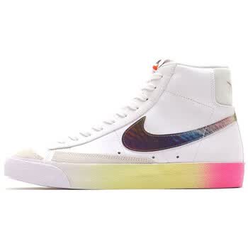 blazer mid cny 丝绒糖果粉绿刮刮乐开拓者板鞋女dd8482-163 彩虹镭射