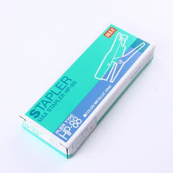 MAX美克司HP-88手握式金属机身省力订书机 外卖打包便携多用途手持耐用订书器 适配2115 1/4拱形钉