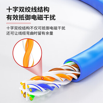 安普康(AMPCOM)六类跳线2米 千兆成品网线 非屏蔽无氧铜电脑路由器UTP配线架交换机连接线缆 蓝色 AMC6BU71820 安普康(AMPCOM)六类跳线2米 千兆成品网线 非屏蔽无氧铜电脑路由器UTP配线架交换机连接线缆 蓝色 AMC6BU71820