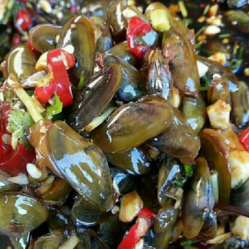 潮汕生腌潮汕特产多规格腌制薄壳零食腌制品海鲜美食生腌料迢生吃海鲜
