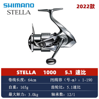 Shimano Stella 1000, Fishing