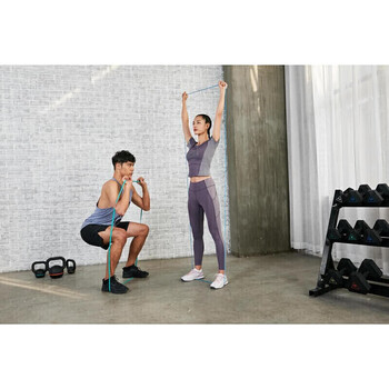 迪卡侬初学家用健身弹力带瑜伽带男女拉伸带 DOMYOS 2721020 均码 迪卡侬初学家用健身弹力带瑜伽带男女拉伸带 DOMYOS 2721020 均码