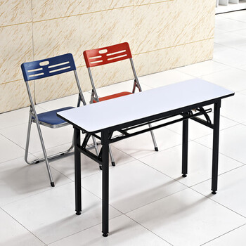 定制折叠会议桌折叠会议桌防水长桌培训开会桌长条桌简约桌多层夹板