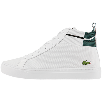 lacoste法国鳄鱼男鞋春夏时尚休闲高帮鞋休闲板鞋42cma00211r5白色深