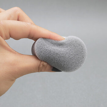 旗牌（Shachihata）原装进口抵菌海绵湿手器 财务点钞海绵缸 灰色 MSK-1EC